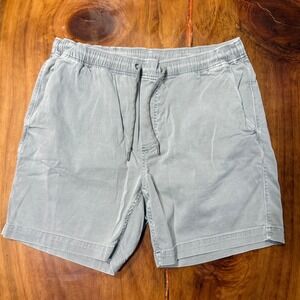 Faherty Mens Essential Drawstring Shorts M Organic Cotton Casual tencel QQ10